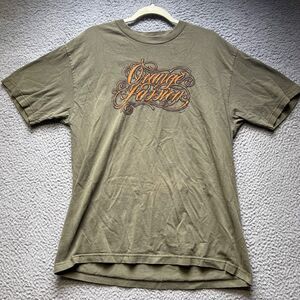 Kicks Hawaii Shirt Mens Large Green Graphic T Crewneck Short Sleeve